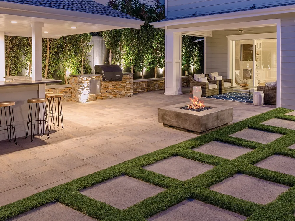 Patio Installation example 6